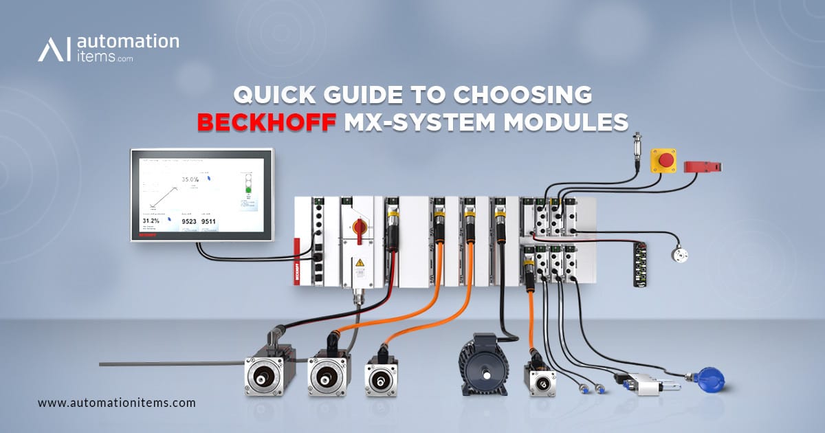 Beckhoff MX System: MO/MC/MB Module Selection for Industrial Automation