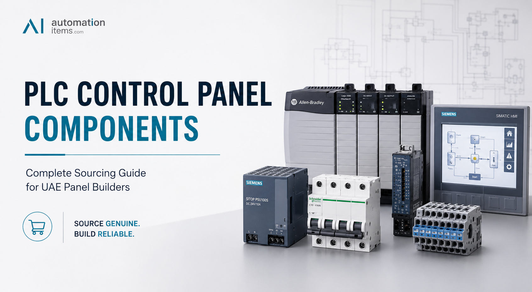 PLC Components Sourcing UAE: Complete Guide for Panel Builders