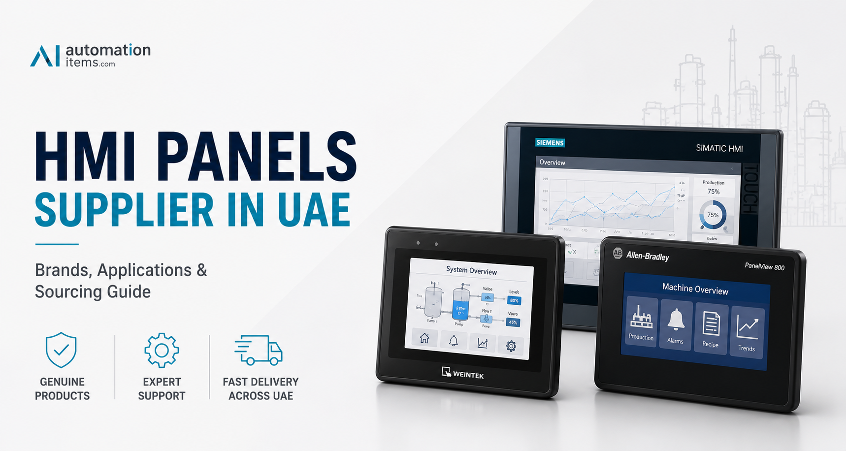 HMI Panels Supplier in UAE: Brands, Applications & Sourcing Guide